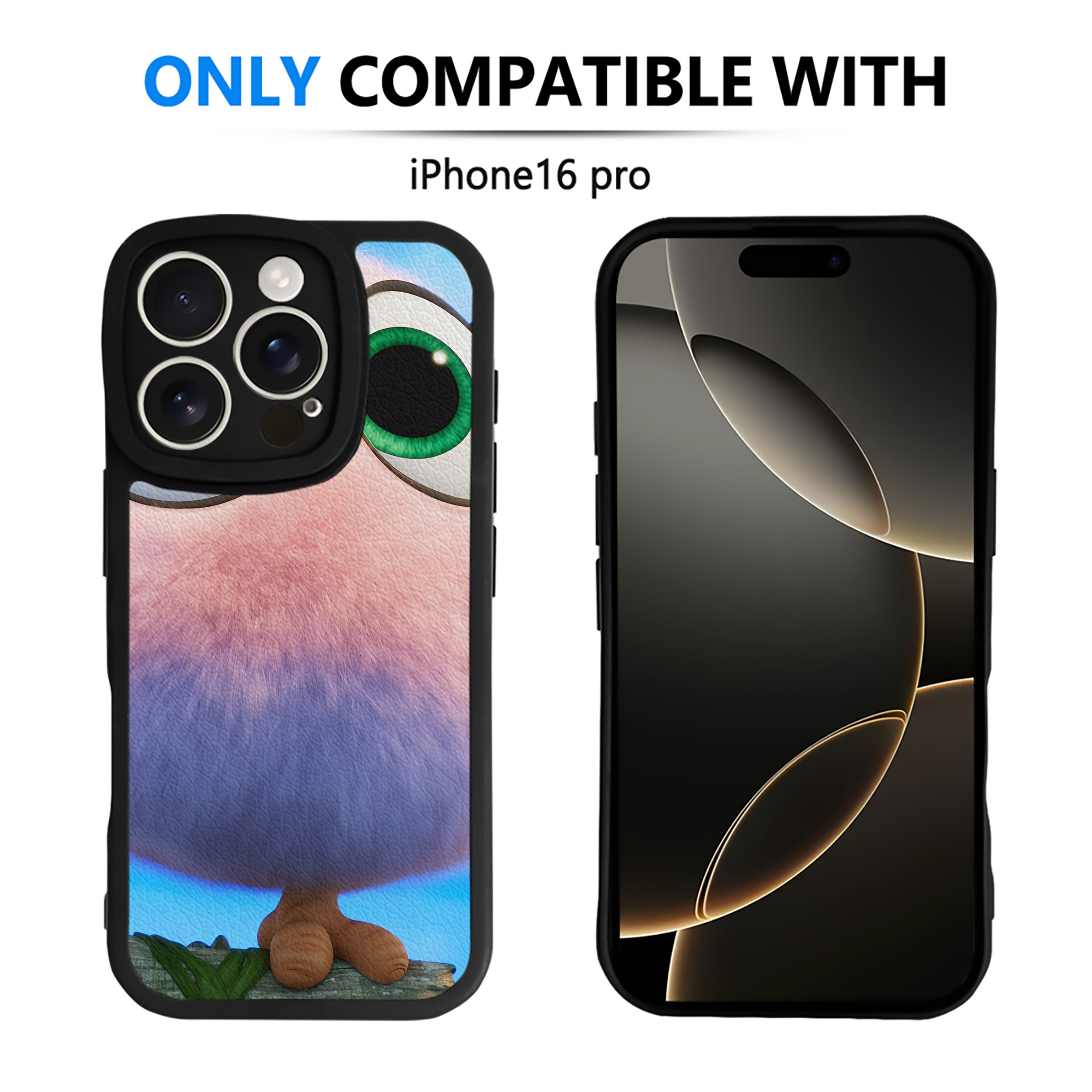 （画像用） Angry Birds アングリーバード 【iPhone 16シリーズ対応】シリコンスマホケース（レザー調） 材質：シリコン